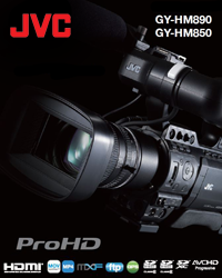 Видеокамеры JVC GY-HM850 и GY-HM890